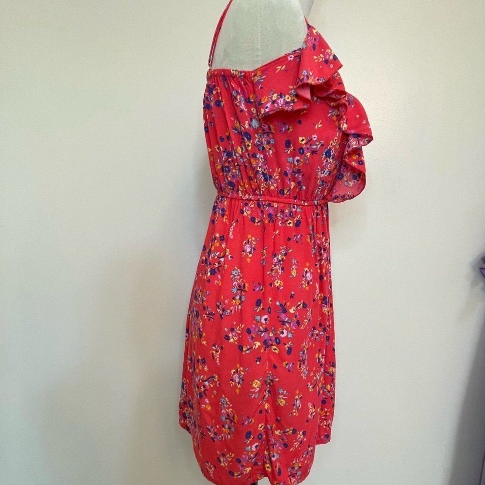 Rue 21 Floral Red Mini Dress - Picture 2 of 10